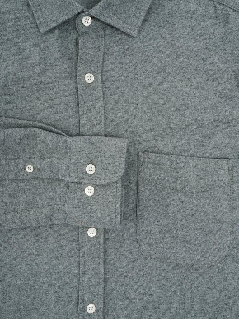 Storm Flannel Shirt / Cypress Green - STER/EO MUCPlain ShirtsHartfordMGreen