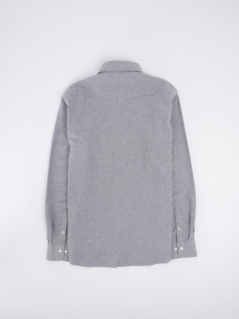 Storm Flannel Shirt / Heather Grey - STER/EO MUCPlain ShirtsHartfordMGrey