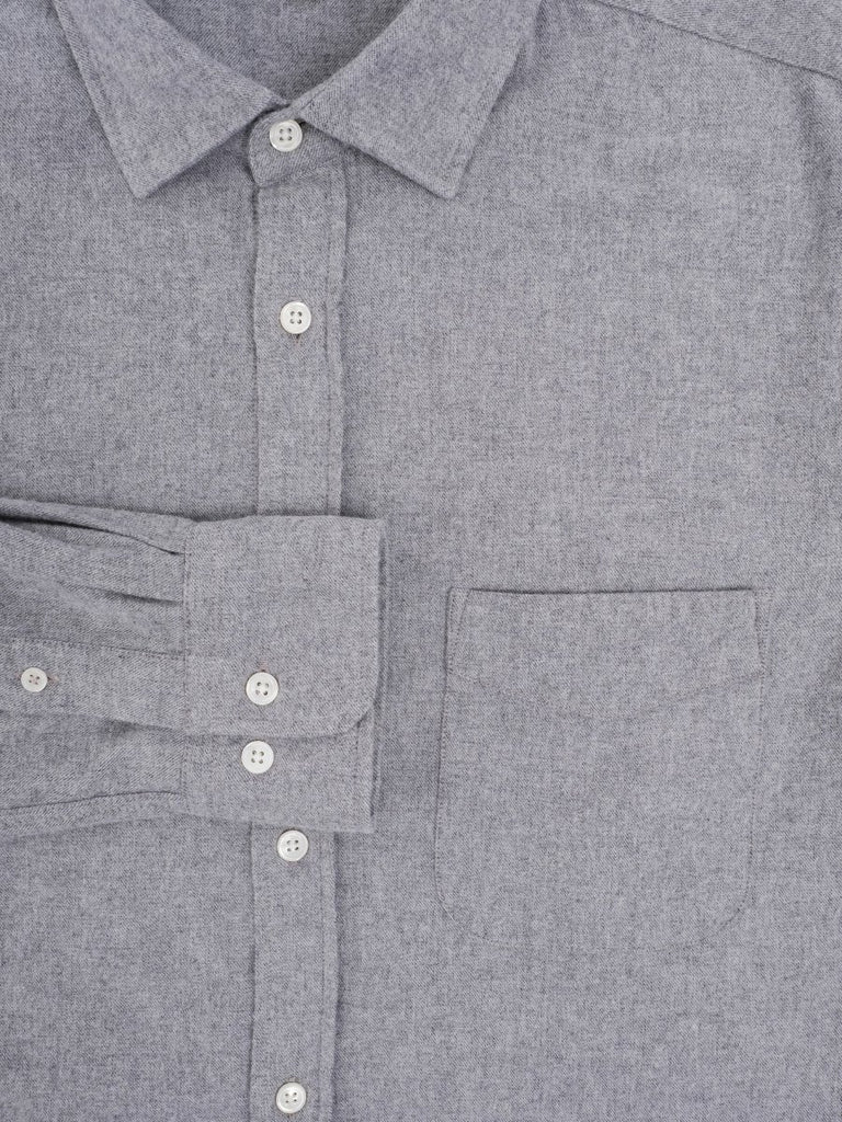 Storm Flannel Shirt / Heather Grey - STER/EO MUCPlain ShirtsHartfordMGrey
