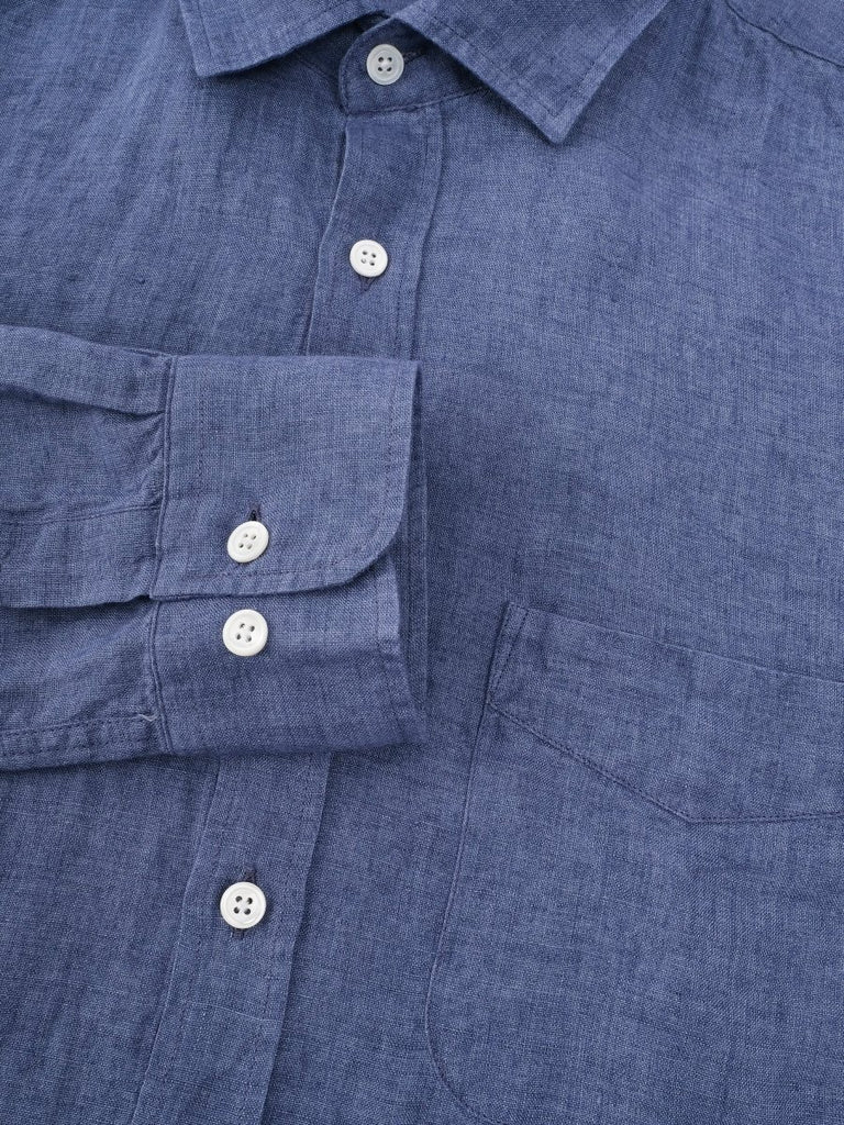 Storm Linen / Denim - STER/EO MUCPlain ShirtsHartfordMBlue