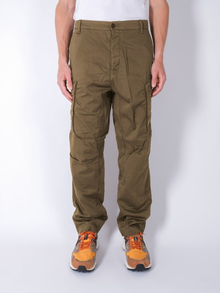 Stretch Sateen Loose Cargo Pants / Ivy Green - STER/EO MUCCargopantsC.P. Company46Green