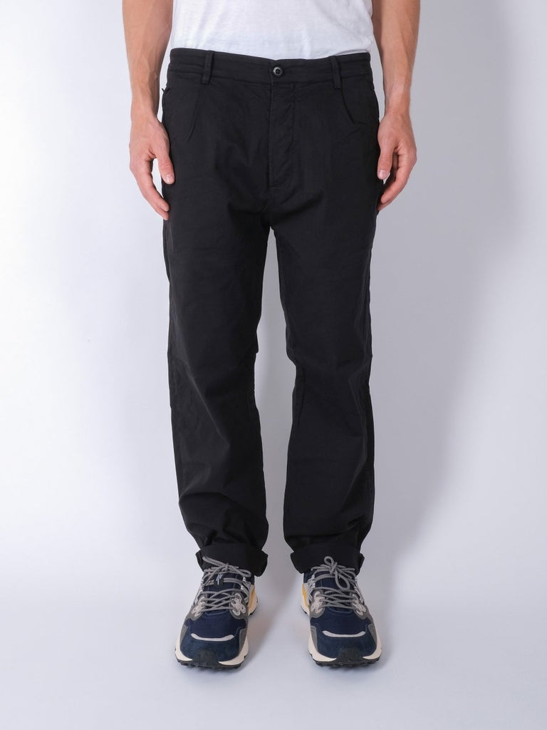 Stretch Sateen Regular Pants / Black - STER/EO MUCTrousersC.P. Company48Black