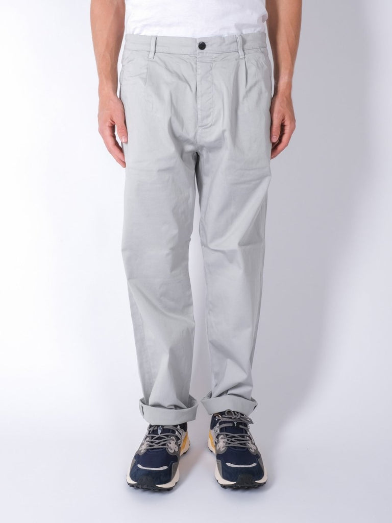 Stretch Sateen Regular Pants / Blue Fox - STER/EO MUCTrousersC.P. Company46Blue