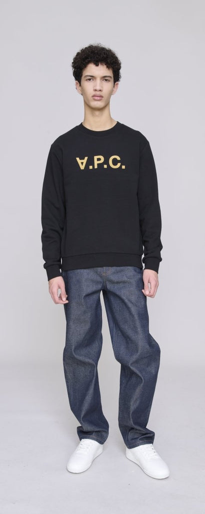 Sweat Standard Grand VPC / Black/Beige - STER/EO MUCSweaterA.P.C.MBlack