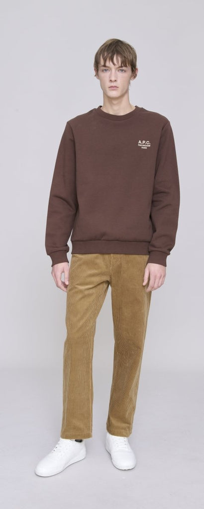Sweat Standard Rue Madame / Brown/Ecru - STER/EO MUCSweaterA.P.C.MBrown