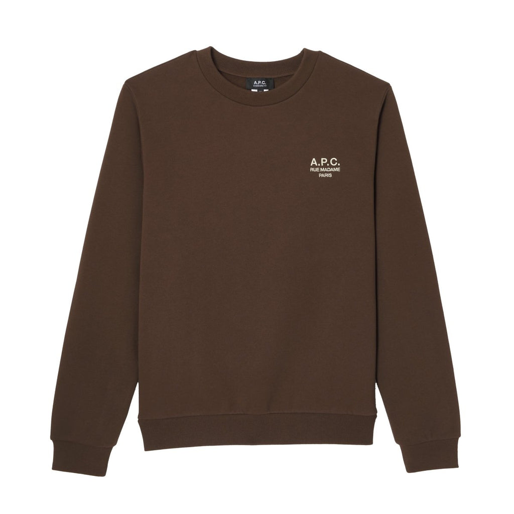 Sweat Standard Rue Madame / Brown/Ecru - STER/EO MUCSweaterA.P.C.MBrown