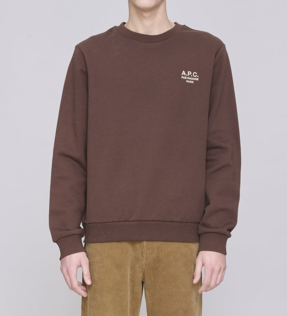 Sweat Standard Rue Madame / Brown/Ecru - STER/EO MUCSweaterA.P.C.MBrown