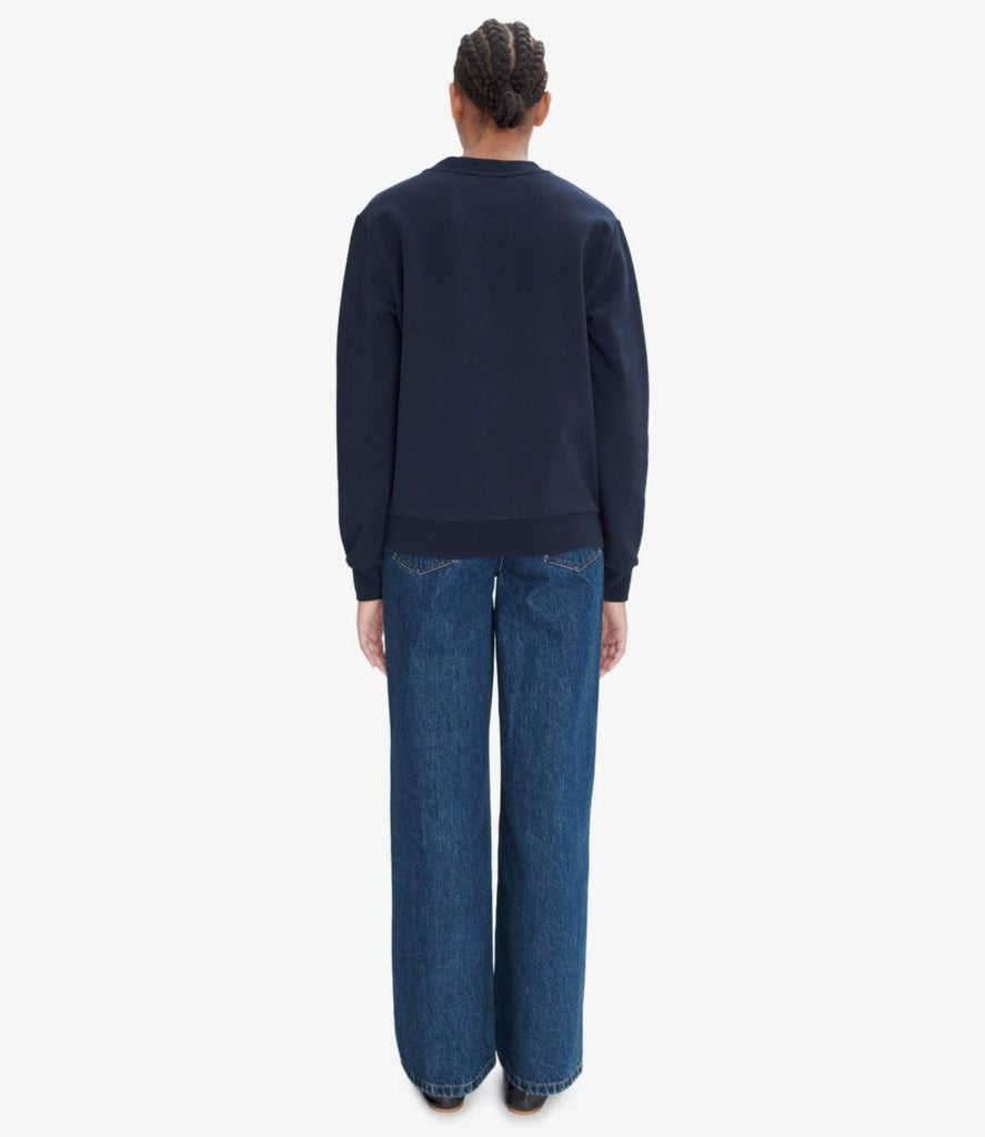 Sweat Standard Rue Madame / Dark Navy/Ecru - STER/EO MUCSweaterA.P.C.MBlue