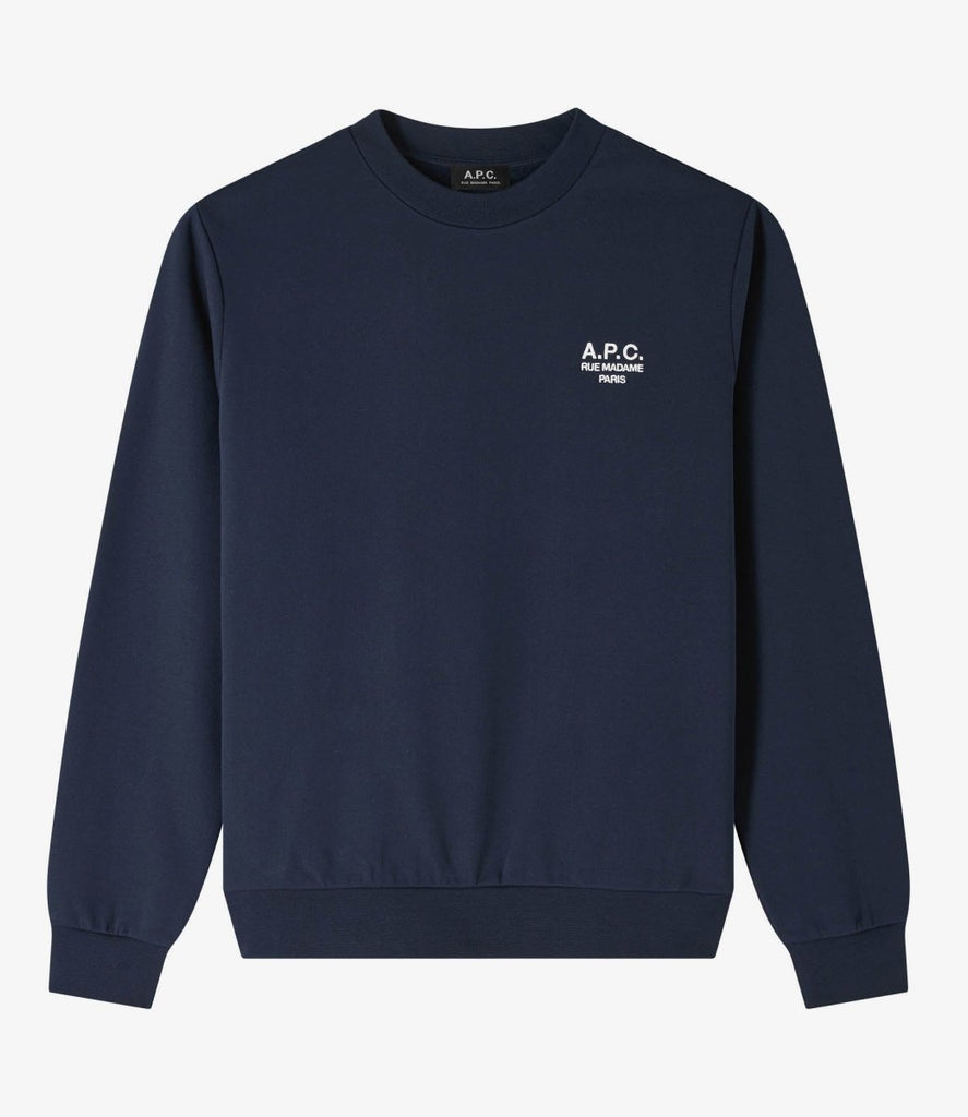 Sweat Standard Rue Madame / Dark Navy/Ecru - STER/EO MUCSweaterA.P.C.MBlue