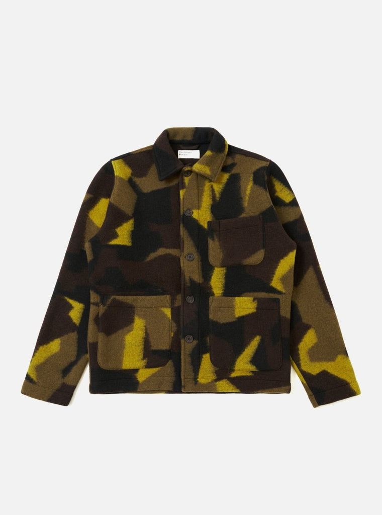 Swede Camo Fleece Field Jacket - STER/EO MUCJacketUniversal WorksM
