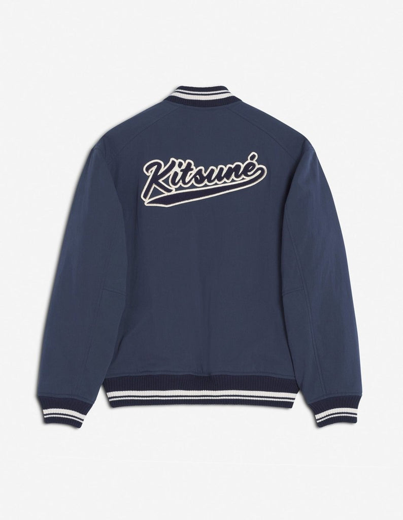 Teddy Blouson / Deep Navy - STER/EO MUCJacketMaison KitsunéMBlue