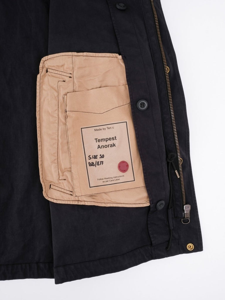 Tempest Anorak / Dark Navy - STER/EO MUCParkaTen C48Blue