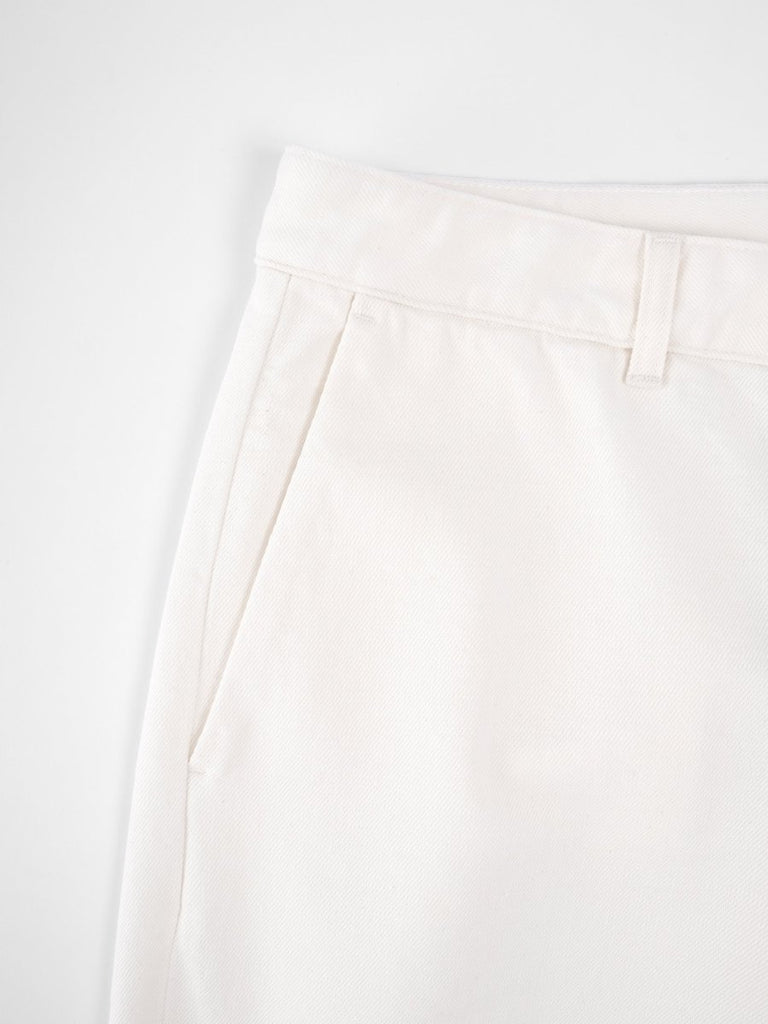 Tim Heavy Cotton Altro Chino / Ecru Old - STER/EO MUCTrousersNine in the Morning31White