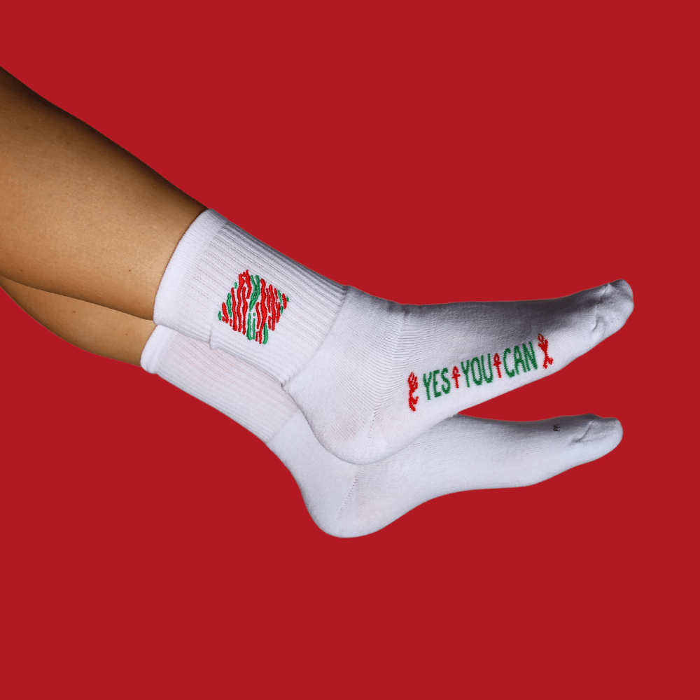 Tribe Socks / White - STER/EO MUCSocksSupa Dupa GoodsSWhite