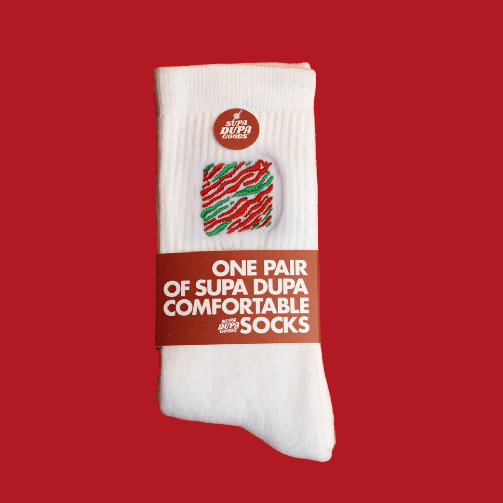 Tribe Socks / White - STER/EO MUCSocksSupa Dupa GoodsSWhite