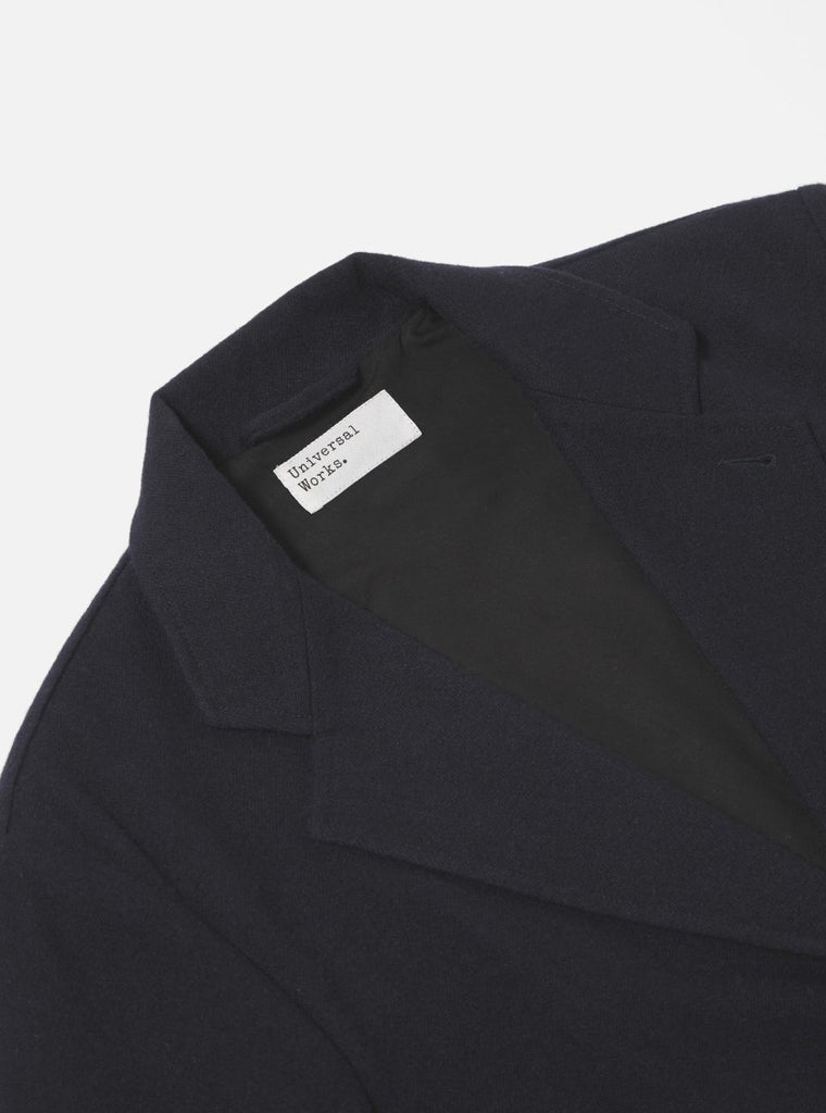 Two Button Soft Wool Jacket / Dark Navy - STER/EO MUCBlazerUniversal WorksSBlue