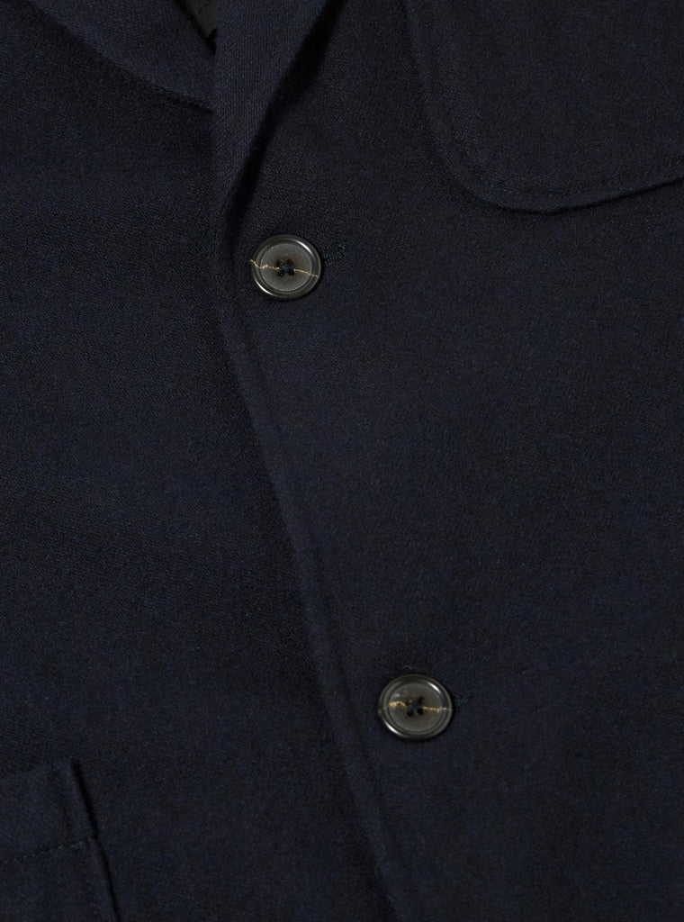 Two Button Soft Wool Jacket / Dark Navy - STER/EO MUCBlazerUniversal WorksSBlue