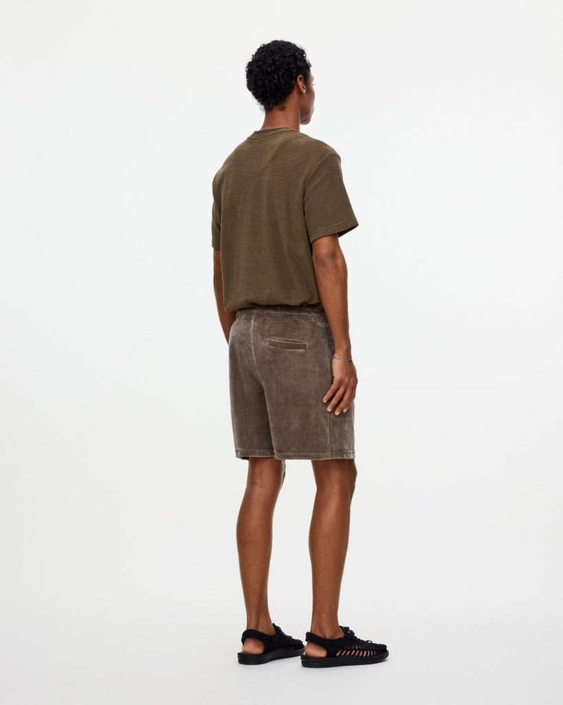 Velour Shorts / Morel - STER/EO MUCShortsOASMBrown