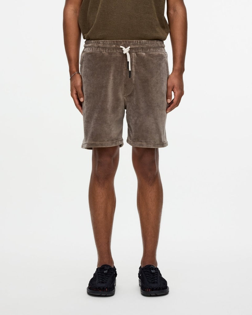 Velour Shorts / Morel - STER/EO MUCShortsOASMBrown