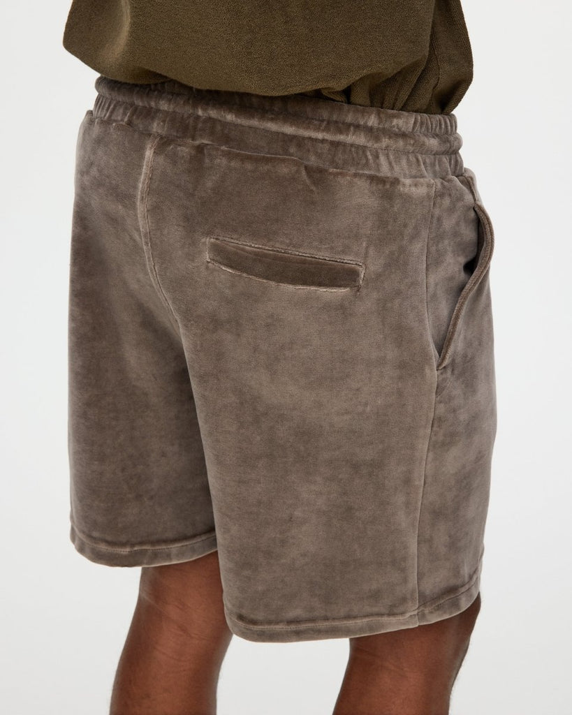 Velour Shorts / Morel - STER/EO MUCShortsOASMBrown
