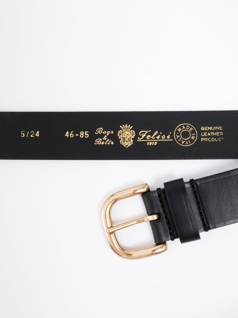 Vintage Buckle Belt / Nero - STER/EO MUCLeather BeltFelisi85Black