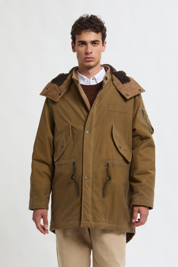 Waxed Parka / Tan - STER/EO MUCParkaBaracuta42Beige