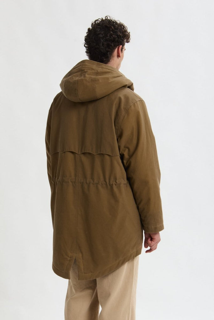 Waxed Parka / Tan - STER/EO MUCParkaBaracuta42Beige