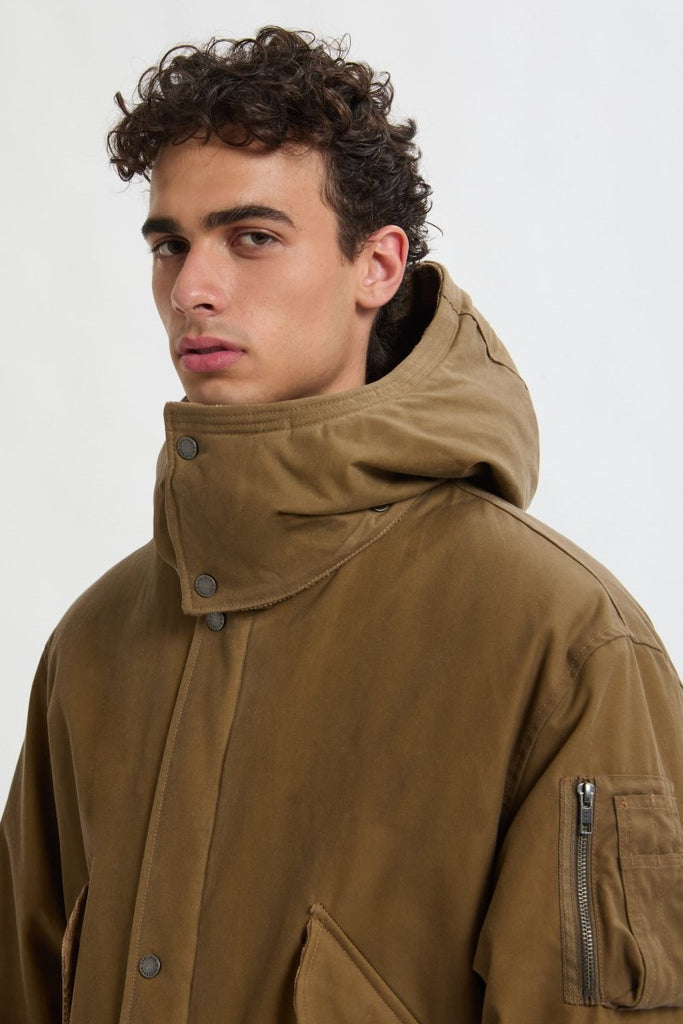 Waxed Parka / Tan - STER/EO MUCParkaBaracuta42Beige