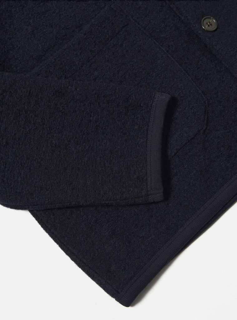 Wool Fleece Cardigan / Navy - STER/EO MUCCardigansUniversal WorksMBlue