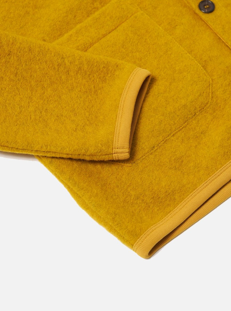 Wool Fleece Cardigan / Yellow - STER/EO MUCUniversal WorksMYellow