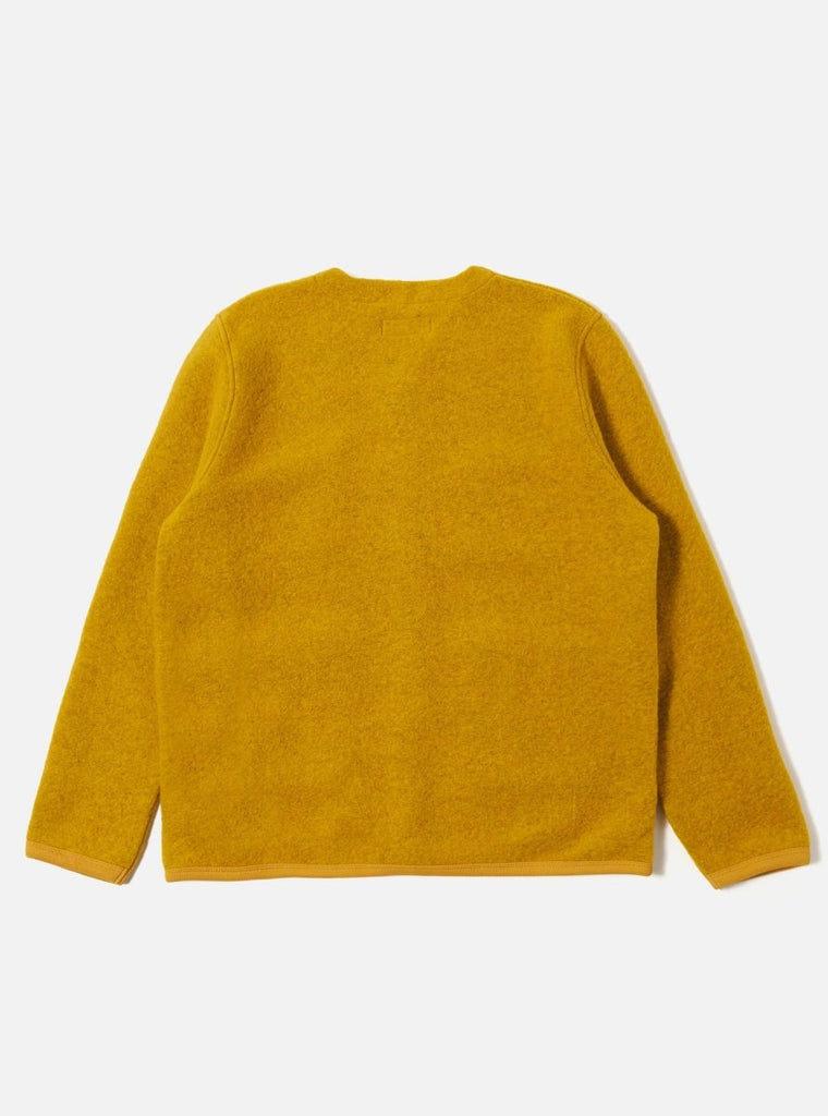 Wool Fleece Cardigan / Yellow - STER/EO MUCUniversal WorksMYellow