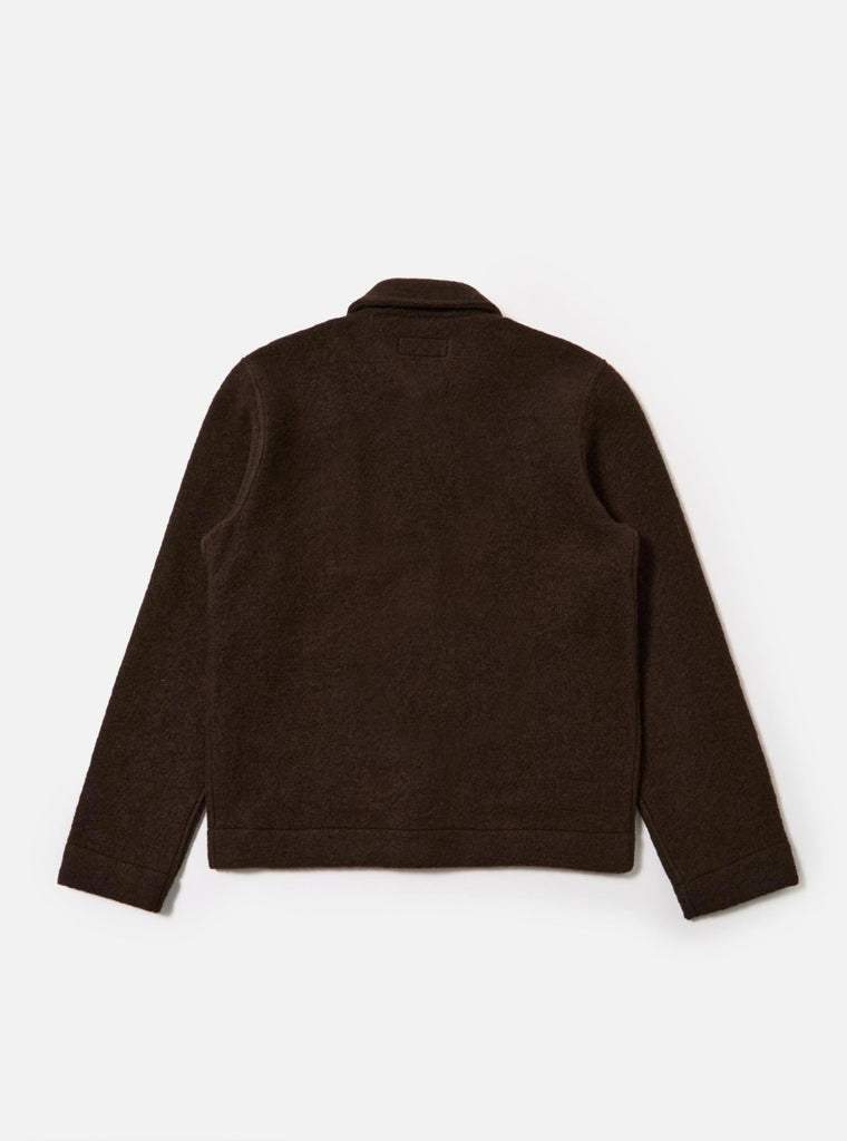 Wool Fleece Uniform Jacket / Brown - STER/EO MUCJacketUniversal WorksMBrown