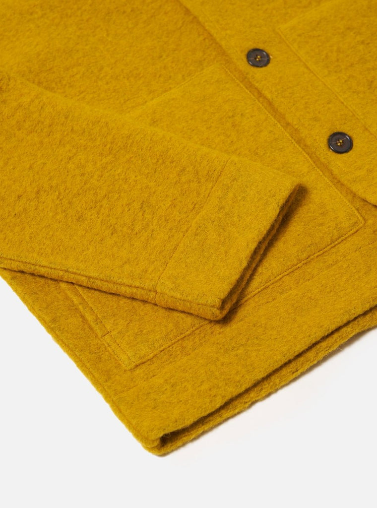 Wool Fleece Uniform Jacket / Yellow - STER/EO MUCJacketUniversal WorksMYellow
