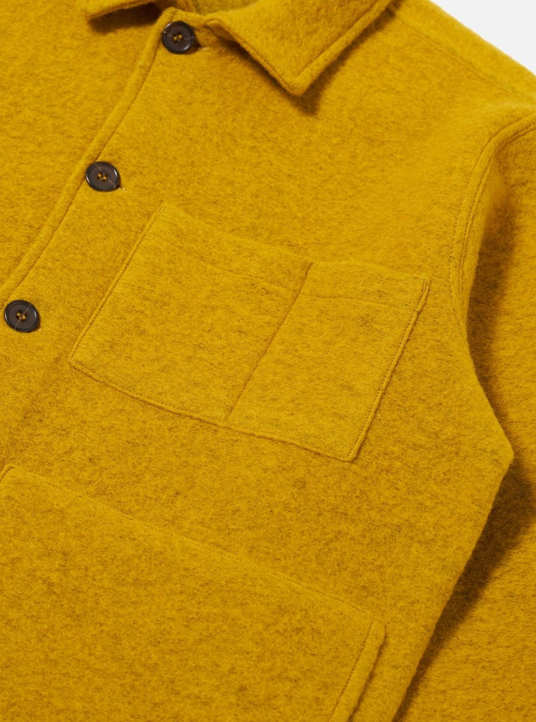 Wool Fleece Uniform Jacket / Yellow - STER/EO MUCJacketUniversal WorksMYellow