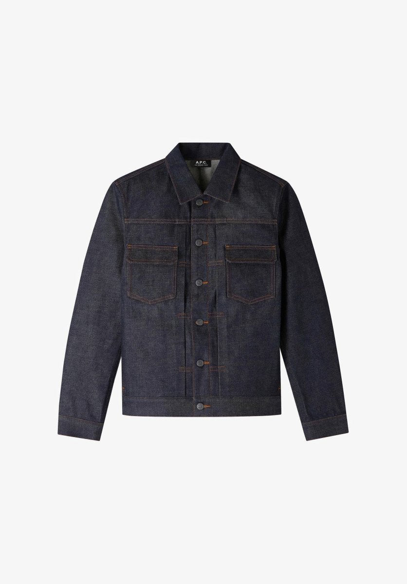 A.P.C. Work Denim Jacke Indigo – Japan Denim – STER/EO MUC