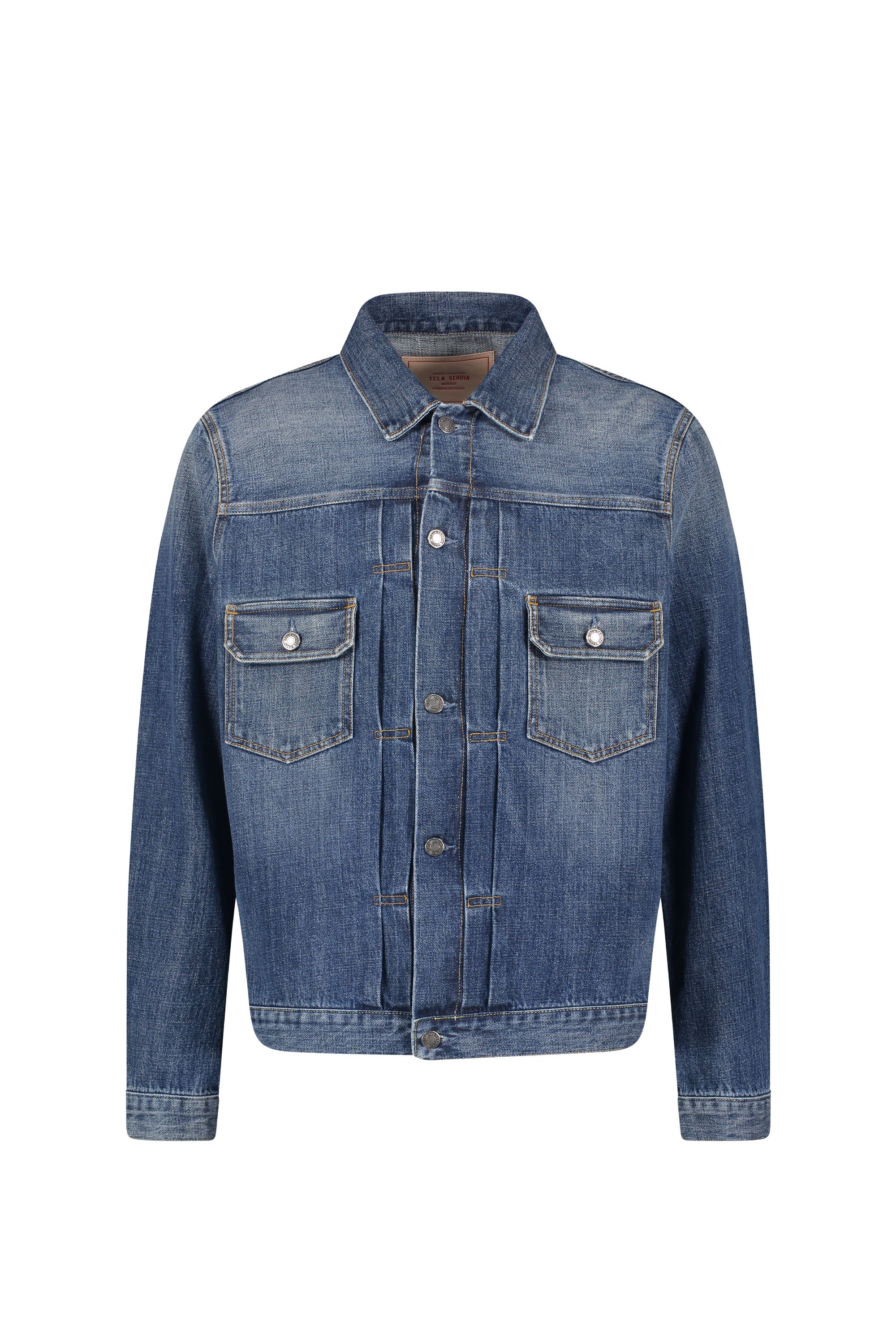 Garibaldi/F Denim Jacket / Washed Blue