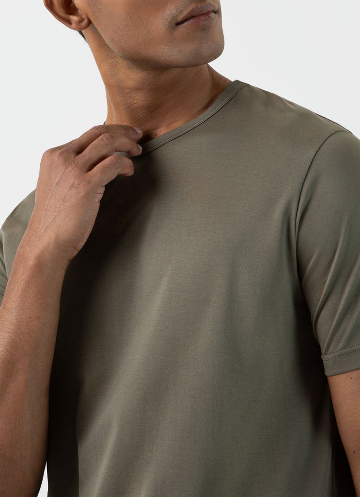 Classic T-Shirt / Khaki - STER/EO MUCT-ShirtSunspelMGrey