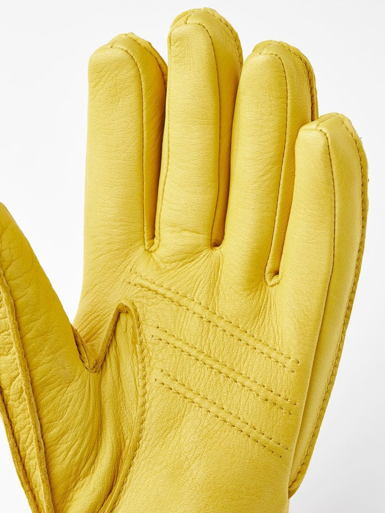 Deerskin Primaloft Rib / Natural Yellow - STER/EO MUCGlovesHestra8Yellow
