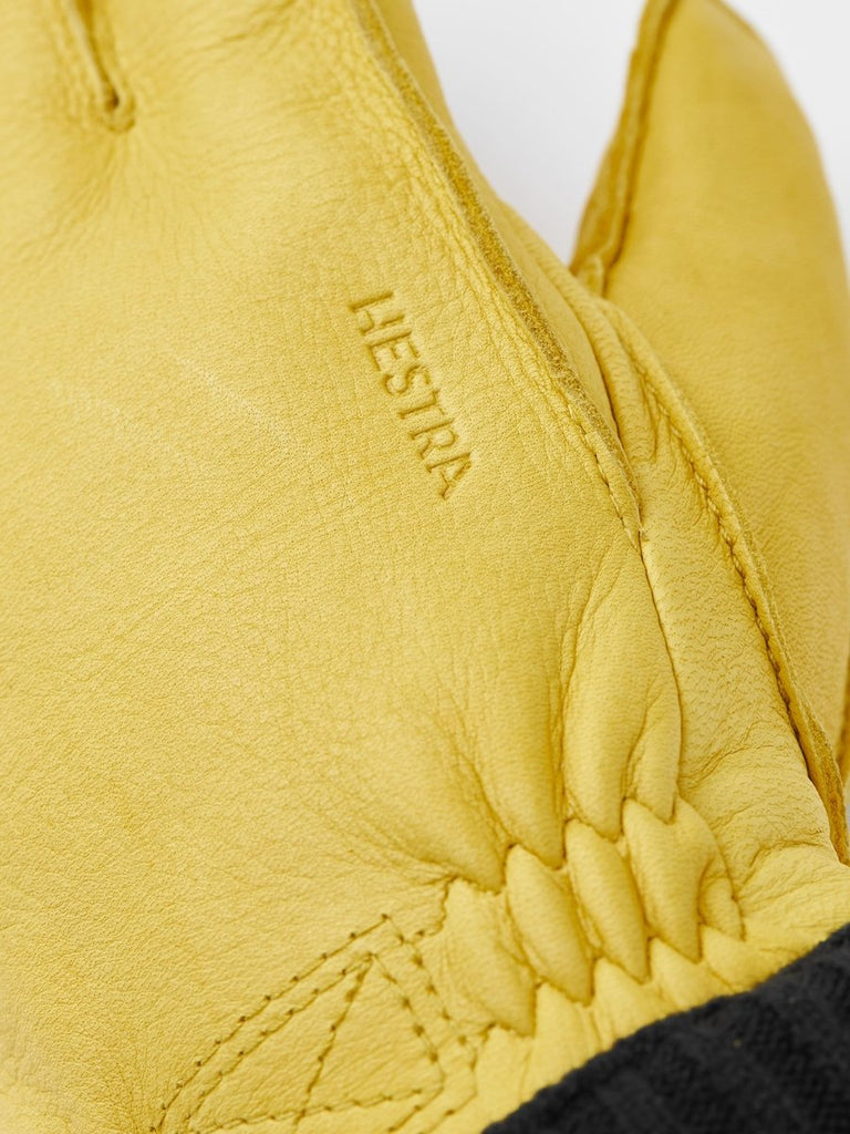 Deerskin Primaloft Rib / Natural Yellow - STER/EO MUCGlovesHestra8Yellow