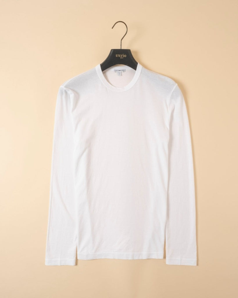 L/S Crew Neck / White - STER/EO MUCLongsleeveJames Perse1