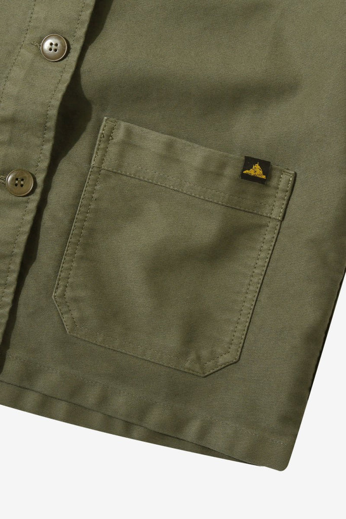 Moleskin Work Jacket / Kaki - STER/EO MUCOvershirtLe Mont Saint Michel46Green