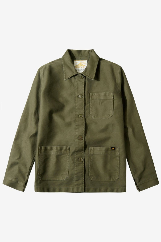 Moleskin Work Jacket / Kaki - STER/EO MUCOvershirtLe Mont Saint Michel46Green