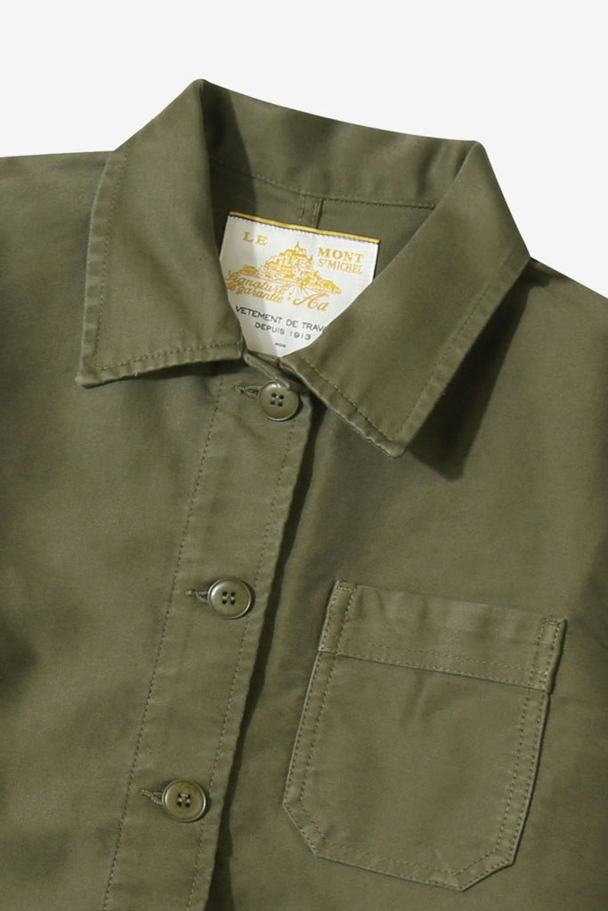 Moleskin Work Jacket / Kaki - STER/EO MUCOvershirtLe Mont Saint Michel46Green