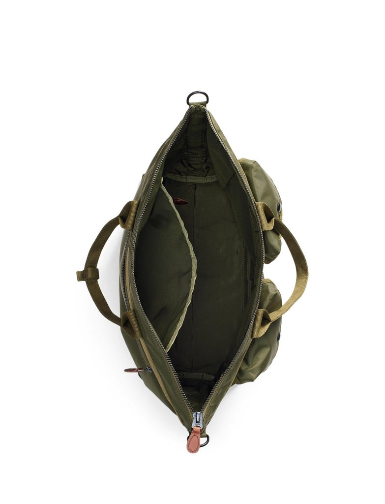 Nylon Canvas Utility Messenger Bag / Olive Drab - STER/EO MUCTote BagRRLOne SizeGreen