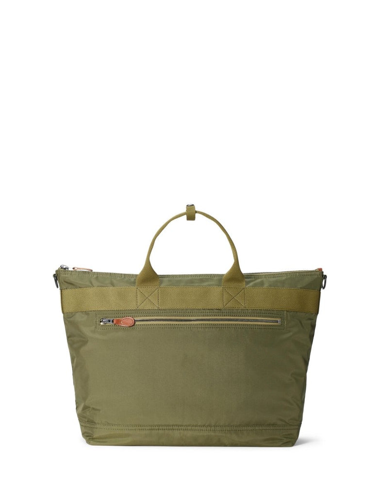 Nylon Canvas Utility Messenger Bag / Olive Drab - STER/EO MUCTote BagRRLOne SizeGreen