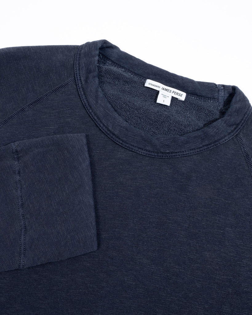 Vintage Cotton Raglan Pullover / Deep - STER/EO MUCSweaterJames Perse0Blue
